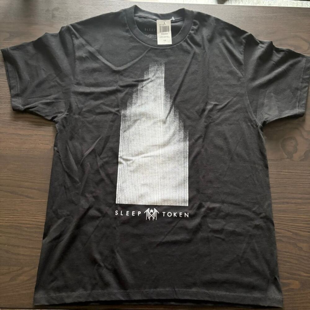 Sleep Token Sundowning Album Official T-Shirt sz L Black Gothic Heavy Metal NWT